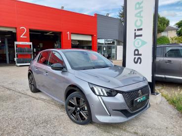 SPOTICAR Peugeot 208 Puretech 100 S&s Gt Pack Occasion - Citadine Essence Gris Clair - Conflans Ste Honorine - 1203677770_1