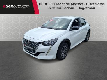 SPOTICAR Peugeot 208 Electrique 50 Kwh 136ch Style Occasion - Citadine Electrique Blanc - Biscarrosse - 1203678103_1