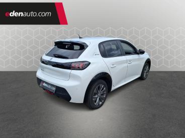 SPOTICAR Peugeot 208 Electrique 50 Kwh 136ch Style Occasion - Citadine Electrique Blanc - Biscarrosse - 1203678103_5