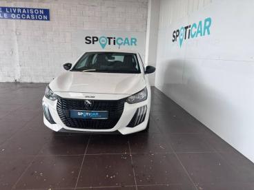 SPOTICAR Peugeot 208 E-208 136ch Active Occasion - Citadine Electrique Blanc Banquise (o) - Aurillac - 1203683628_2