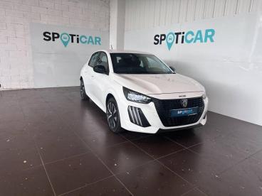 SPOTICAR Peugeot 208 E-208 136ch Active Occasion - Citadine Electrique Blanc Banquise (o) - Aurillac - 1203683628_3
