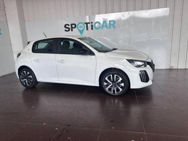 SPOTICAR Peugeot 208 E-208 136ch Active Occasion - Citadine Electrique Blanc Banquise (o) - Aurillac - 1203683628_4