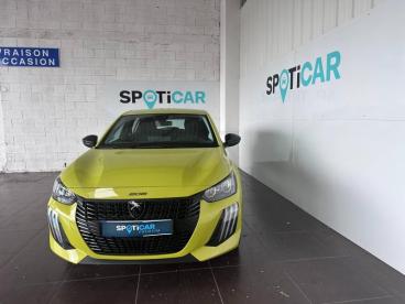 SPOTICAR Peugeot 208 1.2 Hybrid 110ch Style E-dcs6 Occasion - Citadine Hybride Jaune - Aurillac - 1203683633_2