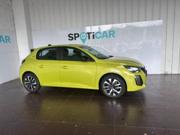 SPOTICAR Peugeot 208 1.2 Hybrid 110ch Style E-dcs6 Occasion - Citadine Hybride Jaune - Aurillac - 1203683633_4