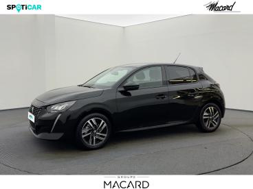 SPOTICAR Peugeot 208 1.2 Puretech 100ch S&s Allure Occasion - Citadine Essence Noir Perla Nera (m) - Castelsarrasin - 1203689085_1