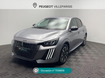 SPOTICAR Peugeot 208 Hybrid 100 E-dcs6 Allure Occasion - Citadine Essence Gris Clair - Villeparisis - 1203689989_1
