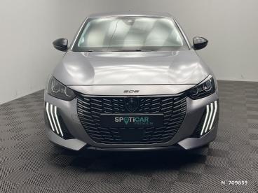 SPOTICAR Peugeot 208 Hybrid 100 E-dcs6 Allure Occasion - Citadine Essence Gris Clair - Villeparisis - 1203689989_2