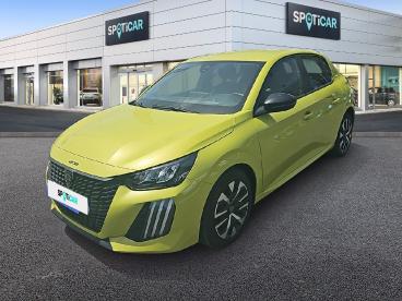 SPOTICAR Peugeot 208 1.2 Hybrid 100ch Active E-dcs6 Occasion - Citadine Hybride Jaune - Chambery - 1203697179_1