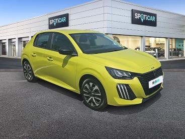 SPOTICAR Peugeot 208 1.2 Hybrid 100ch Active E-dcs6 Occasion - Citadine Hybride Jaune - Chambery - 1203697179_3