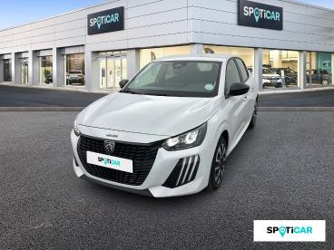 SPOTICAR Peugeot 208 Hybrid 110 E-dcs6 Style Occasion - Citadine Essence Blanc - Chateaubernard - 1203706374_1