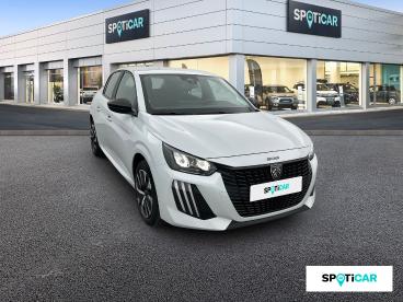 SPOTICAR Peugeot 208 Hybrid 110 E-dcs6 Style Occasion - Citadine Essence Blanc - Chateaubernard - 1203706374_3