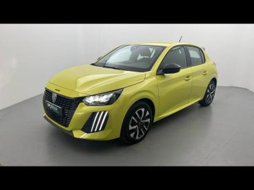 SPOTICAR Peugeot 208 1.2 Hybrid 100ch Active E-dcs6 Occasion - Citadine Hybride Jaune - Compiegne - 1203707148_1