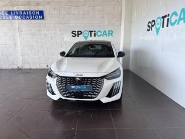 SPOTICAR Peugeot 208 E-208 156ch Gt Occasion - Citadine Electrique Blanc Banquise (o) - Aurillac - 1203710464_2