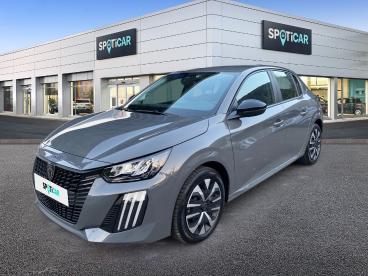 SPOTICAR Peugeot 208 1.2 Hybrid 100ch Active E-dcs6 Occasion - Citadine Hybride Gris Selenium (m) - Albertville - 1203711117_1