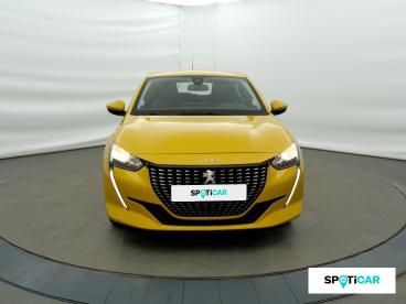 SPOTICAR Peugeot 208 1.2 Puretech 100ch S&s Allure Occasion - Citadine Essence Jaune Faro - Grenoble - 1203713082_2