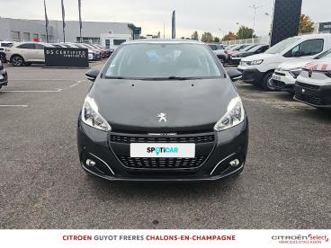 SPOTICAR Peugeot 208 1.2 Puretech 82ch Allure 5p Occasion - Citadine Essence Noir Perla Nera - Saint Memmie - 1203713319_2
