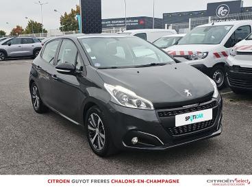 SPOTICAR Peugeot 208 1.2 Puretech 82ch Allure 5p Occasion - Citadine Essence Noir Perla Nera - Saint Memmie - 1203713319_3