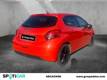 SPOTICAR Peugeot 208 1.2 Puretech 82ch Allure 5p Occasion - Citadine Essence Orange Power - La Teste De Buch - 1203716662_2
