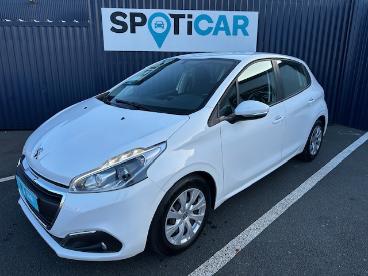 SPOTICAR Peugeot 208 Bluehdi 100 &euro;6.c S&s Active Business Occasion - Citadine Diesel Blanc - Chemille - 1203722759_1