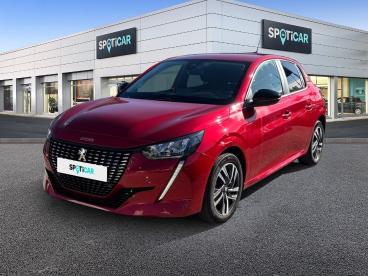 SPOTICAR Peugeot 208 1.2 Puretech 100ch Style Eat8 Occasion - Citadine Essence Rouge Elixir (v) - Rumilly - 1203723541_1