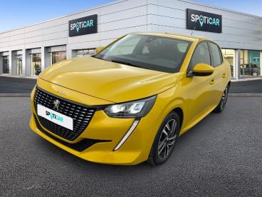 SPOTICAR Peugeot 208 1.2 Puretech 100ch S&s Allure 118g Occasion - Citadine Essence Jaune Faro - Eybens - 1203725107_1