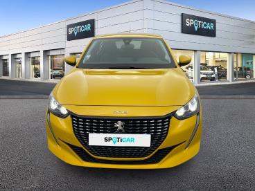 SPOTICAR Peugeot 208 1.2 Puretech 100ch S&s Allure 118g Occasion - Citadine Essence Jaune Faro - Eybens - 1203725107_2