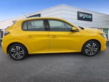 SPOTICAR Peugeot 208 1.2 Puretech 100ch S&s Allure 118g Occasion - Citadine Essence Jaune Faro - Eybens - 1203725107_4