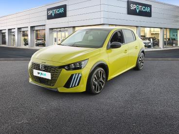 SPOTICAR Peugeot 208 Electrique 54 Kwh 156ch Gt Occasion - Citadine Electrique Jaune - Ennetieres-en-weppes - 1203726350_1