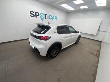 SPOTICAR Peugeot 208 Electrique 50 Kwh 136ch Allure Pack Occasion - Citadine Electrique Blanc - Merignac - 1203726423_4