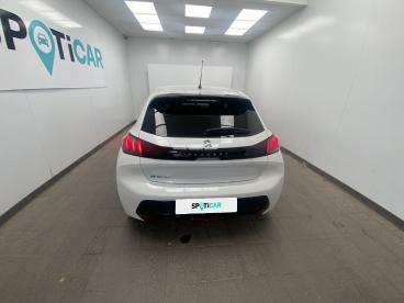 SPOTICAR Peugeot 208 Electrique 50 Kwh 136ch Allure Pack Occasion - Citadine Electrique Blanc - Merignac - 1203726423_5