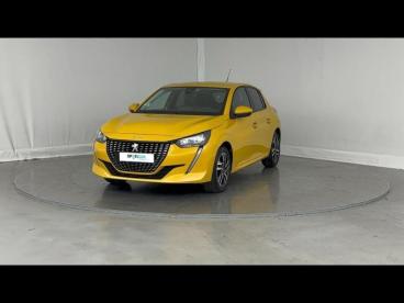 SPOTICAR Peugeot 208 1.2 Puretech 100ch S&s Allure Eat8 Occasion - Citadine Essence Jaune - Compiegne - 1203727132_1