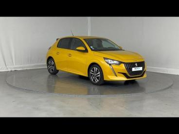 SPOTICAR Peugeot 208 1.2 Puretech 100ch S&s Allure Eat8 Occasion - Citadine Essence Jaune - Compiegne - 1203727132_3