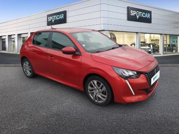 SPOTICAR Peugeot 208 Puretech 75 S&s Bvm5 Active Occasion - Citadine Essence Rouge - Saint Sulpice Sur Risle - 1203730364_3