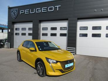 SPOTICAR Peugeot 208 E-208 136ch Style Occasion - Citadine Electrique Jaune - Breuillet - 1203733149_1