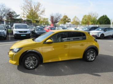 SPOTICAR Peugeot 208 E-208 136ch Style Occasion - Citadine Electrique Jaune - Breuillet - 1203733149_3