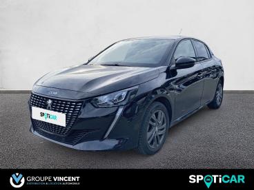 SPOTICAR Peugeot 208 Style Puretech 75 S&s Bvm5 Occasion - Citadine Essence Noir Perla Nera P. M. - Saint Doulchard - 1203733800_1