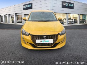 SPOTICAR Peugeot 208 E-208 136ch Style Occasion - Citadine Electrique Jaune - Belleville Sur Meuse - 1203735010_2