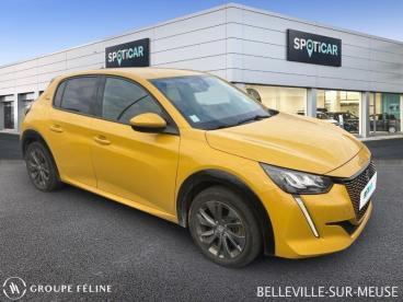 SPOTICAR Peugeot 208 E-208 136ch Style Occasion - Citadine Electrique Jaune - Belleville Sur Meuse - 1203735010_3