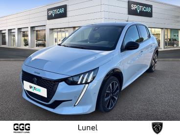 SPOTICAR Peugeot 208 Puretech 100 S&s Bvm6 Gt Occasion - Citadine Essence Blanc - Lunel - 1203738860_1