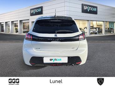 SPOTICAR Peugeot 208 Puretech 100 S&s Bvm6 Gt Occasion - Citadine Essence Blanc - Lunel - 1203738860_5