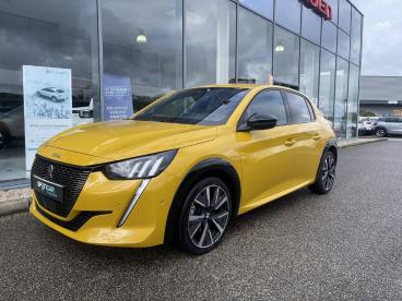 SPOTICAR Peugeot 208 Puretech 100 S&s Eat8 Allure Occasion - Citadine Essence Jaune - Cremieu - 1203739962_1