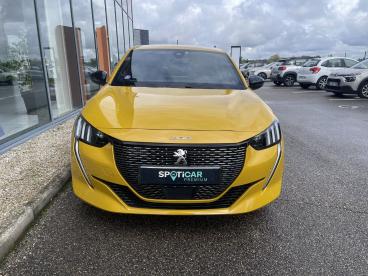 SPOTICAR Peugeot 208 Puretech 100 S&s Eat8 Allure Occasion - Citadine Essence Jaune - Cremieu - 1203739962_2