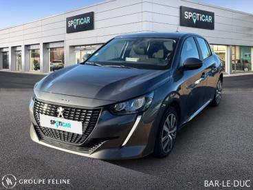 SPOTICAR Peugeot 208 1.2 Puretech 100ch S&s Active Occasion - Citadine Essence Gris Platinium - Longeville En Barrois - 1203741733_1