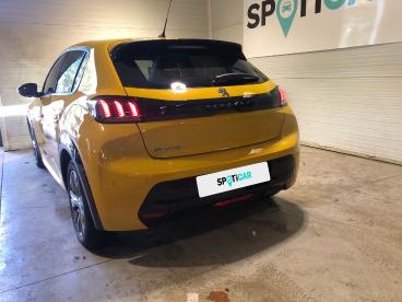 SPOTICAR Peugeot 208 Electrique 50 Kwh 136ch Allure Business Occasion - Citadine Electrique Jaune - Lormont - 1203742236_5