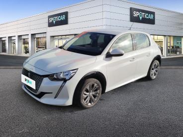 SPOTICAR Peugeot 208 Electrique 50 Kwh 136ch Active Occasion - Citadine Electrique Blanc - Grandparigny - 1203744717_1