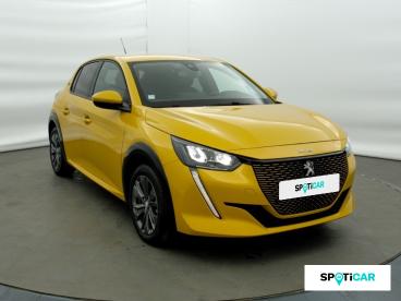 SPOTICAR Peugeot 208 E-208 136ch Allure Occasion - Citadine Electrique Jaune - Rumilly - 1203745378_3