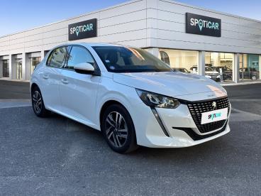 SPOTICAR Peugeot 208 Puretech 100 S&s Eat8 Allure Occasion - Citadine Essence Blanc - Marseille - 1203749124_3