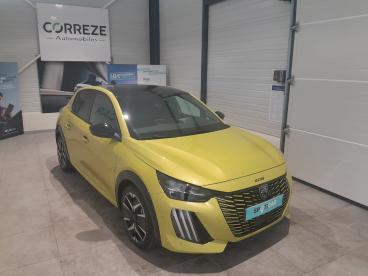 SPOTICAR Peugeot 208 Hybrid 100 E-dcs6 Gt Occasion - Citadine Hybride Jaune - Ussel - 1203749163_3