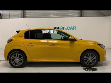 SPOTICAR Peugeot 208 1.2 Puretech 100ch S&s Style Eat8 Occasion - Citadine Essence Peinture Metallisee Jaune Faro - Avignon - 1203750352_4
