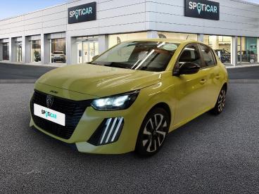 SPOTICAR Peugeot 208 1.2 Puretech 100ch S&s Active Occasion - Citadine Essence Jaune - Concarneau - 1203752866_1